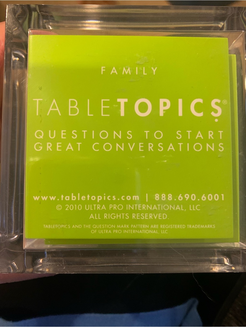 Table Topics - Conversation Cards - Family Edition